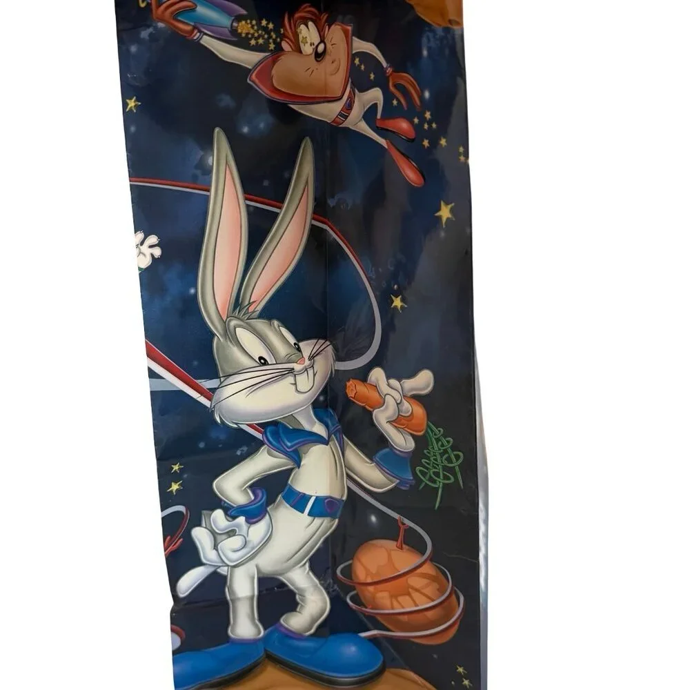 Looney Tunes 3 Collectible Vintage Gift Bags Retro 1998 Y2K 2000 Rare Bugs Bunny